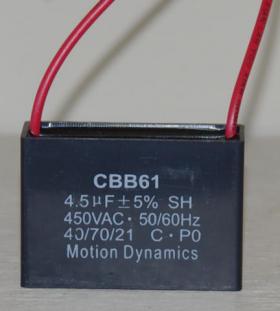 4.5ÂµF, 500V AC Start/Run Capacitor (CBB61)