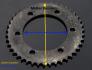 42t Wheel Sprocket without freewheel 428 chain with key