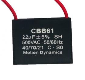 2.2µF, 500V AC Start/Run Capacitor (CBB61)
