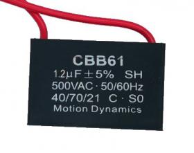 1.2µF, 500V AC Start/Run Capacitor (CBB61)