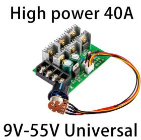 9V-48V DC 40A PWM DC Speed Controller with potentiometer maximum 2000W*