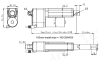 Linear Actuator 150mm Stroke 50mm/Sec 12V 100N Clevis End and Pot