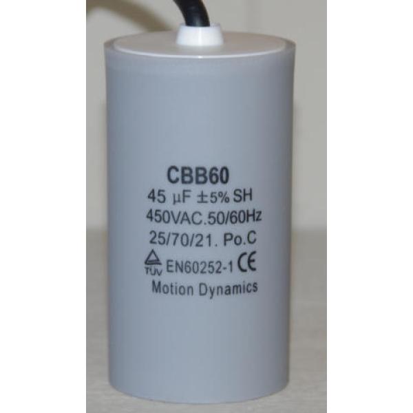 45ÂµF, 500V AC (Lead Wires) Start/Run Capacitor (CBB60)