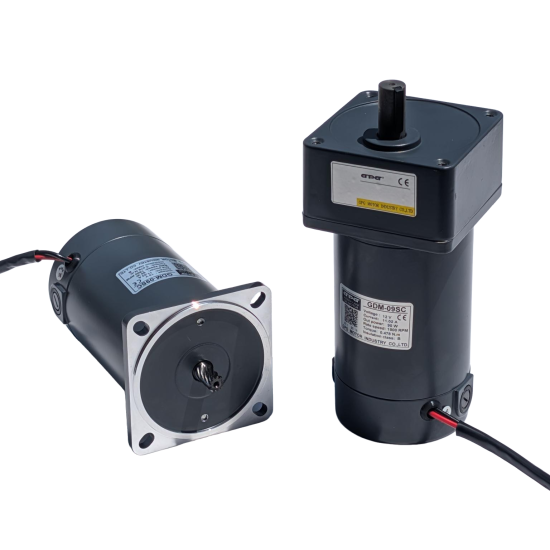 90W 90mm Industrial Geared DC Motor
