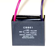 3 wire multi capacitor 1.5uf + 3uf