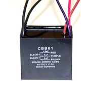 5 wire multi capacitor 4.5uf + 5uf + 6uf
