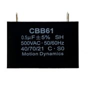 0.5µF, 500V AC Start/Run Capacitor (CBB61)