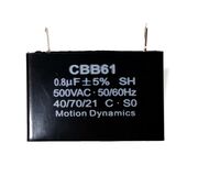 0.8µF, 500V AC Start/Run Capacitor (CBB61) terminal