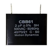 2µF, 500V AC Start/Run Capacitor (CBB61) terminal