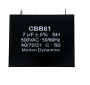 7µF, 500V AC Start/Run Capacitor (CBB61) terminal