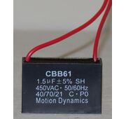 1.5ÂµF, 500V AC Start/Run Capacitor (CBB61)