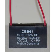 10ÂµF, 500V AC Start/Run Capacitor (CBB61)