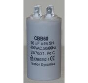 20ÂµF, 500V AC Start/Run Capacitor (CBB60)