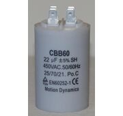 22ÂµF, 500V AC Start/Run Capacitor (CBB60)