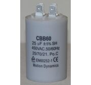 25ÂµF, 500V AC Start/Run Capacitor (CBB60)