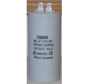 80ÂµF, 500V AC Start/Run Capacitor (CBB60)