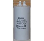 80ÂµF, 500V AC Start/Run Capacitor (CBB60)