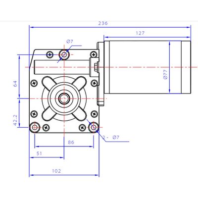 Wormdrive gear measurements